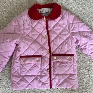 Quilted kids jacket size 5 - by Beaufort Bonnet company. Like new condition.